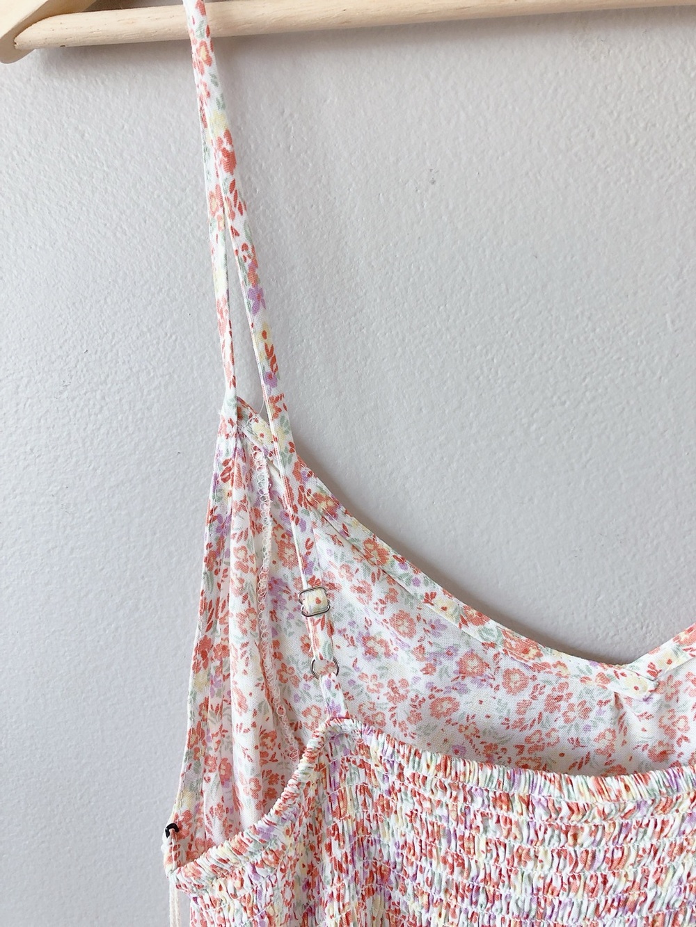 Harlow floral midi dress XL pink lightweight summer dress - Picture 9 of 13